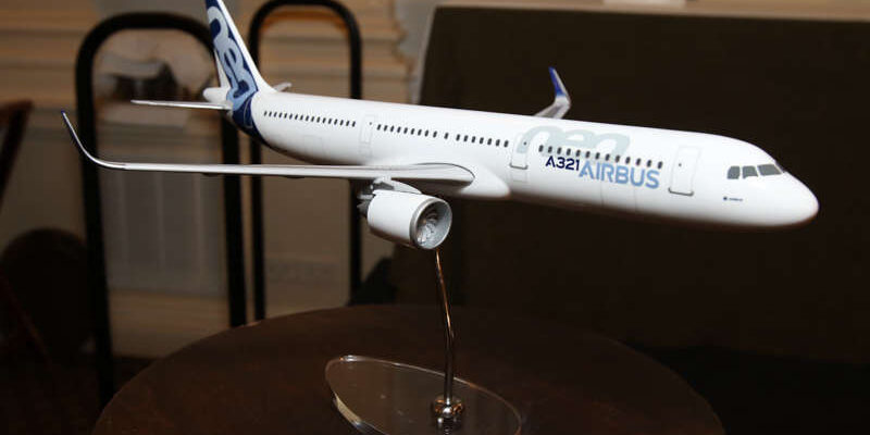 Airbus A321 Model Plane