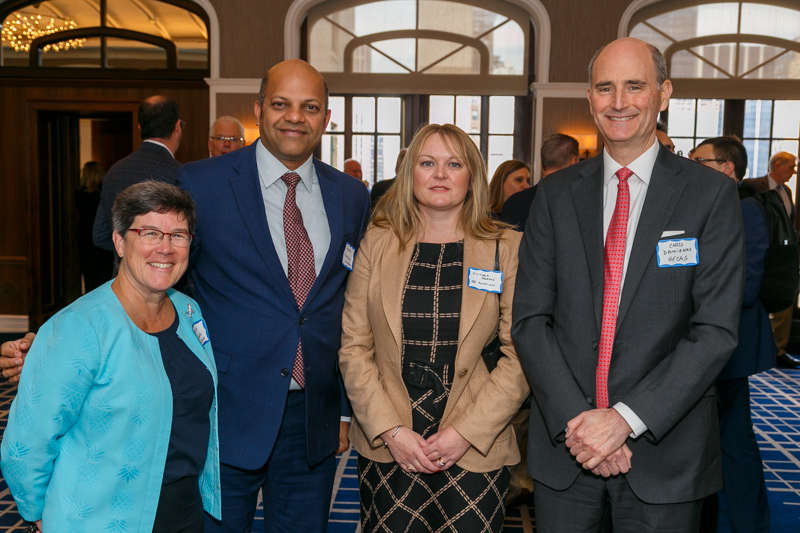 Andrea Brantner, Jayesh Shanbhag, Victoria Adams, Chris Damianos